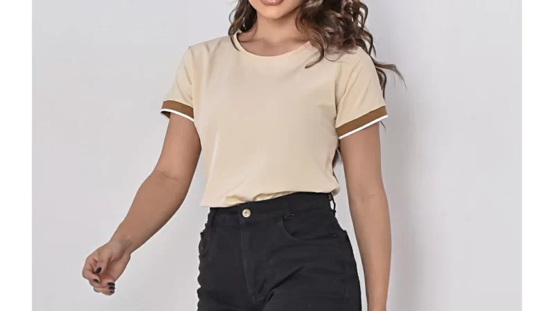 Blusa Feminina Tecido Sedinha – Leveza e Sofisticação